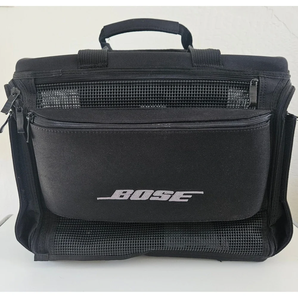 Bose Acoustic Wave II Travel Bag Black With Shoulder Strap Clean Case